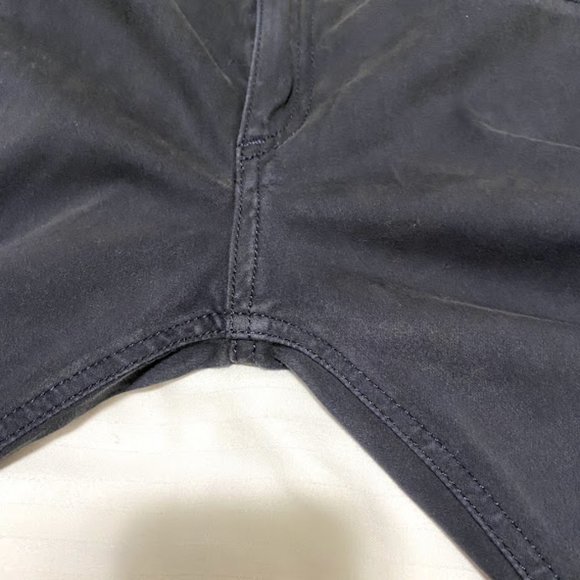 Rag & Bone Mid Rise Soft Twill Jeggings, Washed Black Size 27 - Picture 6 of 14